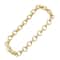 12 Pack: Gold Long & Short Charm Bracelet by Bead Landing™